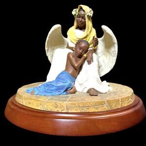 Thomas Blackshear Ebony Visions Serenity Figurine Sculpture Limited Edition VTG